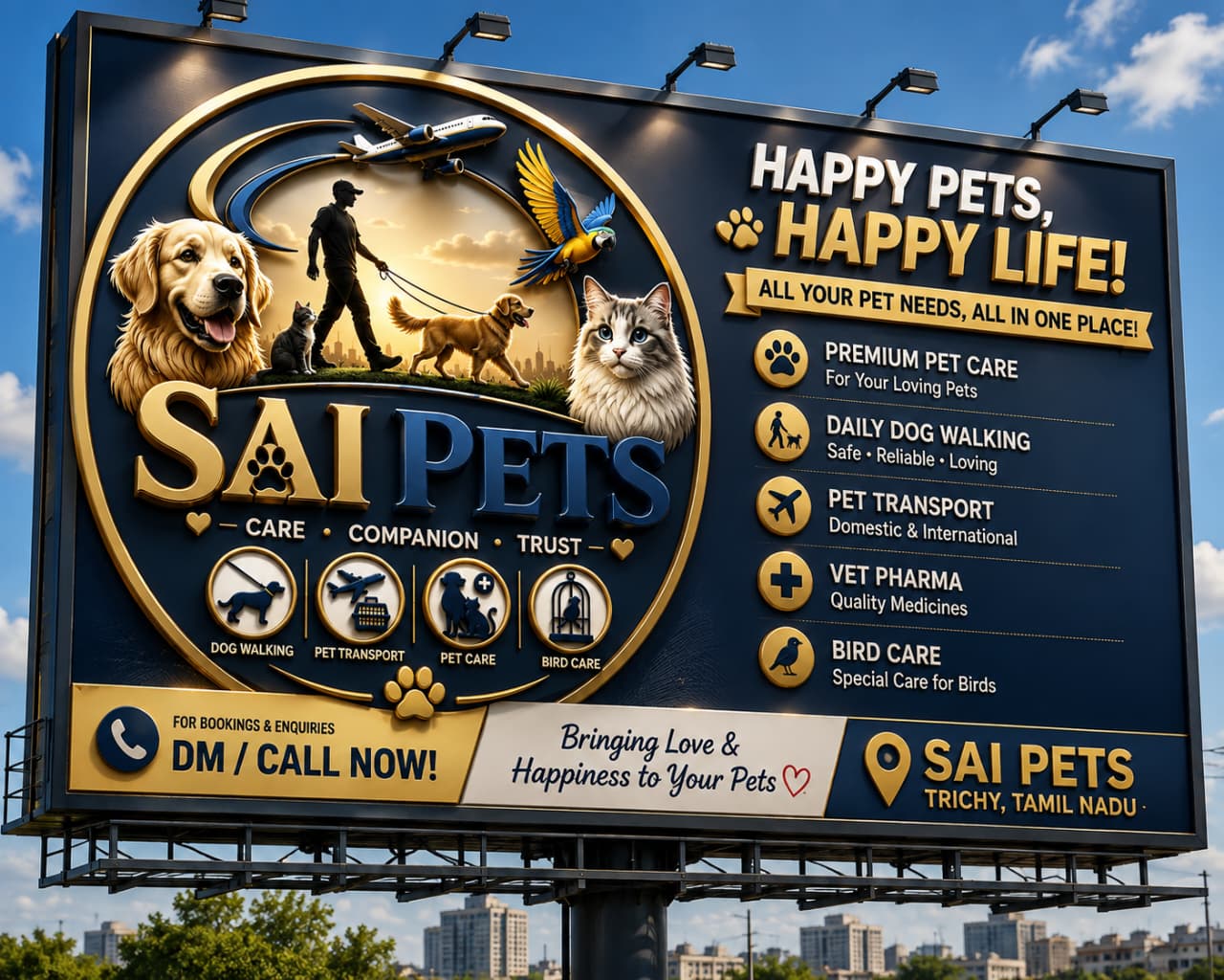 Sai Pets care and pet services